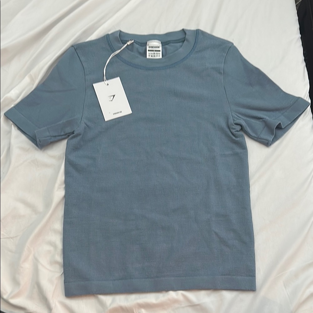 Women’s Gymshark Blue Short Sleeve Tee